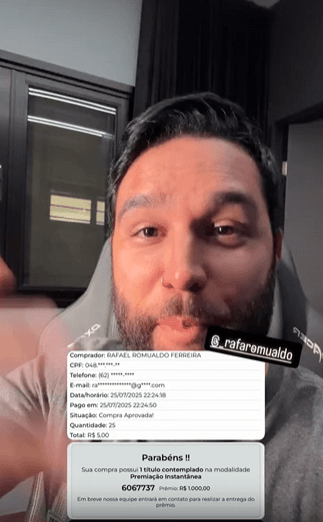 Preview do ganhador do prêmio: Prêmio Principal